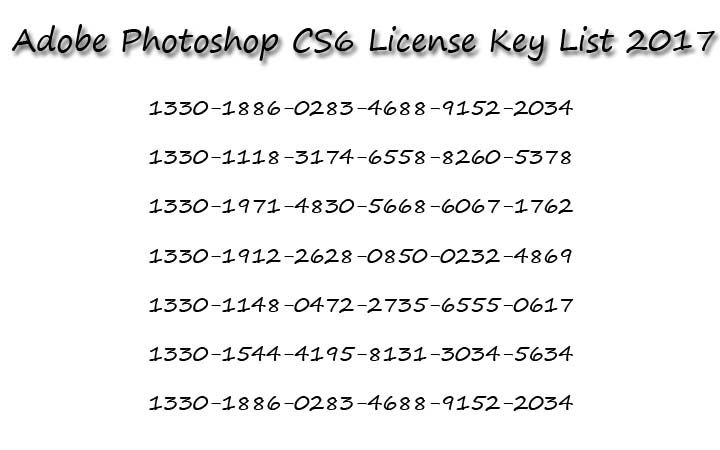 Cs5 Photoshop License Key